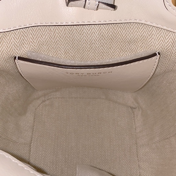 NWT Tory Burch Miller Fringe Mini Bucket Bag - Picture 5 of 9